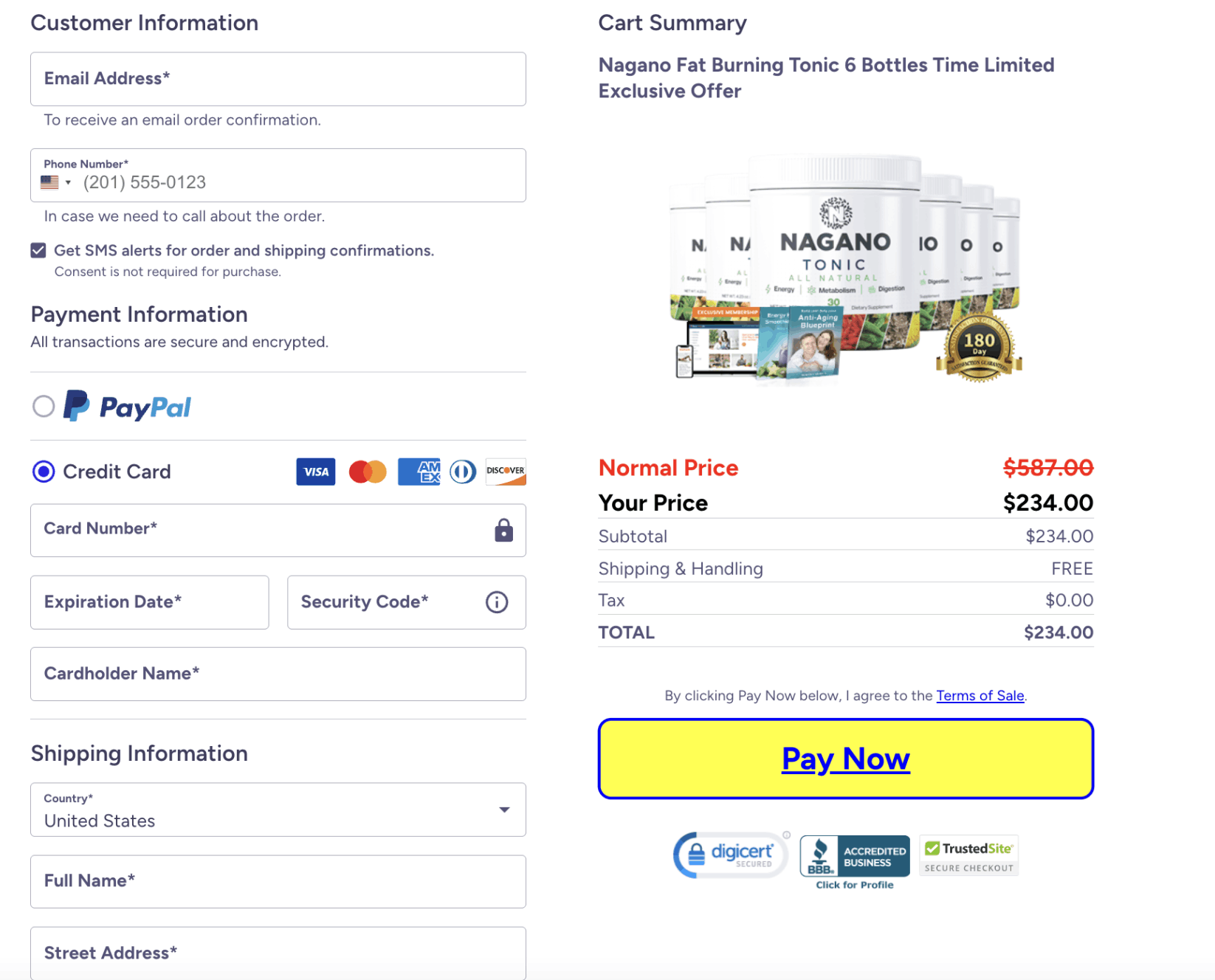 Nagano Tonic-order-page